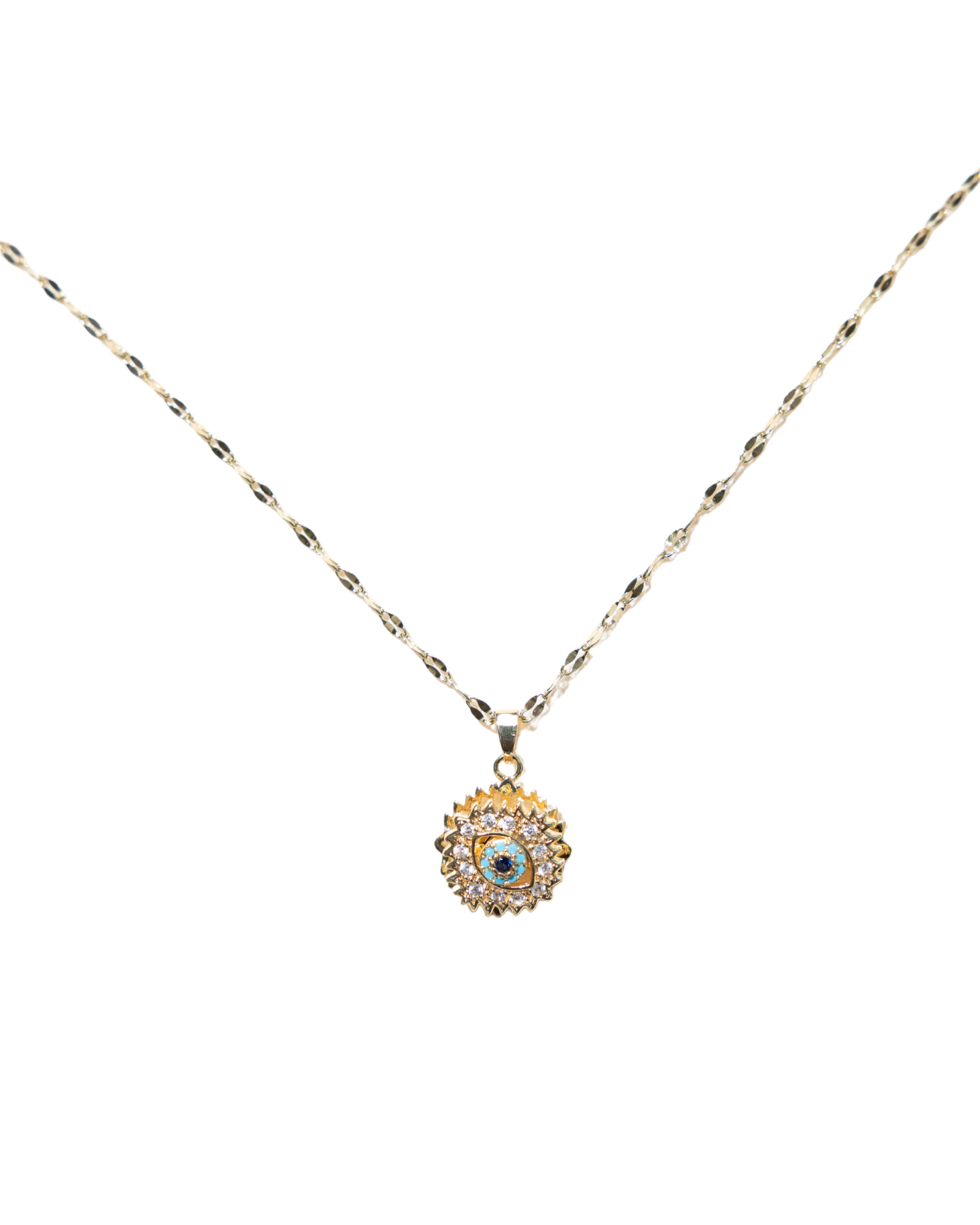 SPINNING EYE CHAIN NECKLACE | My Bohemian Store